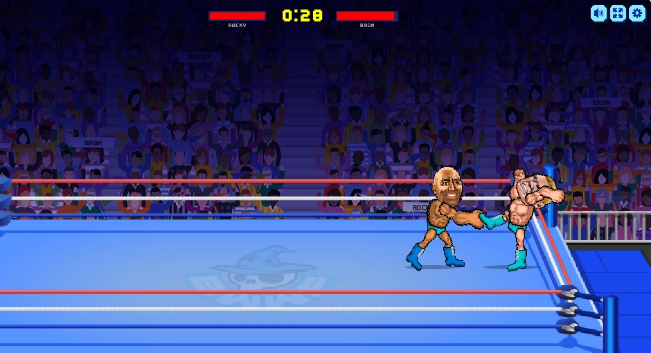 Wrestle Bros gameplay screenshot 2
